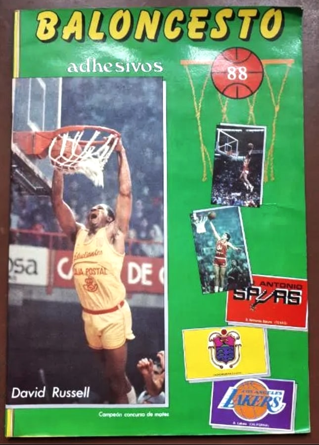 Album Baloncesto 88 1988 Merchante Basketball