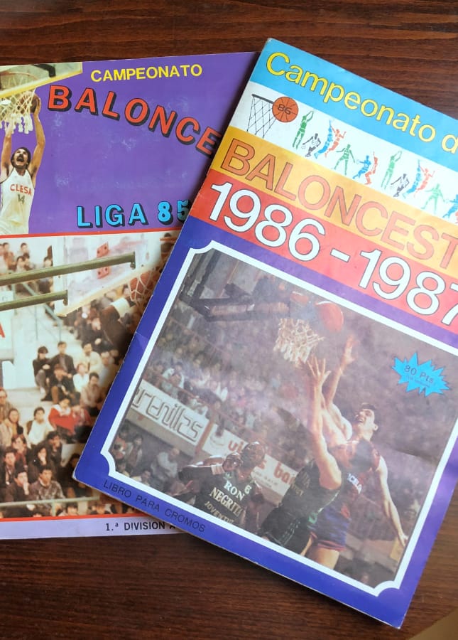 Albums-Baloncesto-1985-1986-1987-Merchante-Basketball-NBA