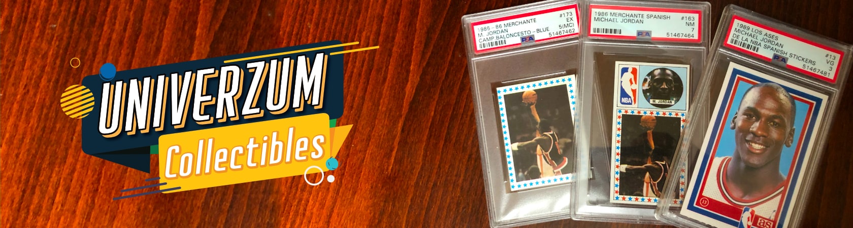Header-Univerzum-Collectibles-Spanish-Trading-Cards Spanish Sports Cards and Rare Valuable Collectibles
