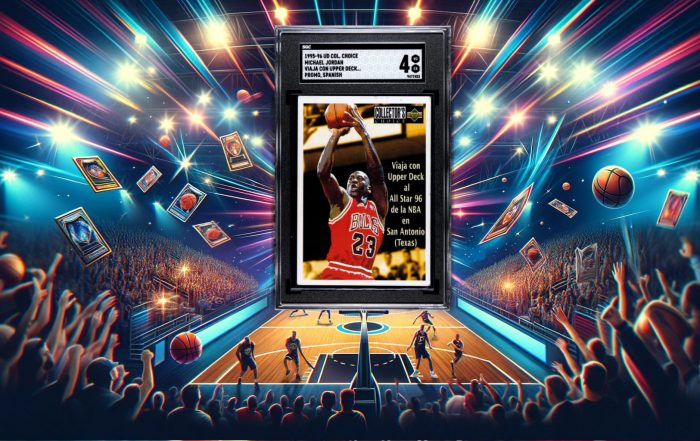 Michael Jordan Spanish Upper Deck Promotional Card from 1995